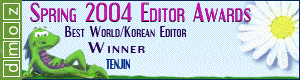 2004 Mozzie - Best World/Korean Editor - Winner