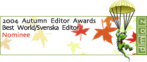 Best World/Svenska Editor Nominee