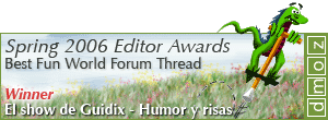 Best Fun World Forum Thread Winner